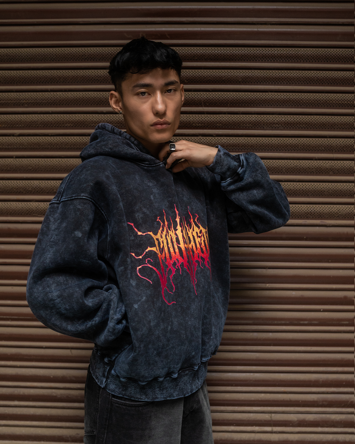 Full Of Hell X Dark Fade Hoodie