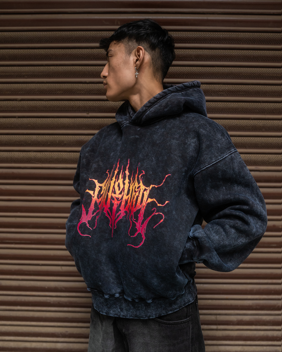 Full Of Hell X Dark Fade Hoodie
