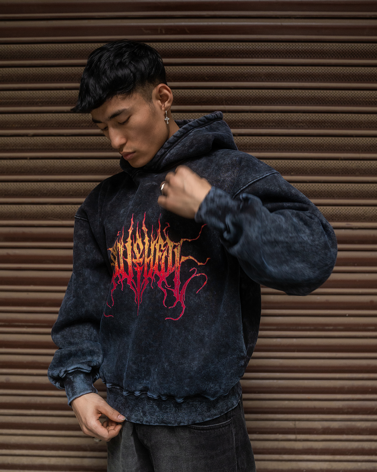 Full Of Hell X Dark Fade Hoodie